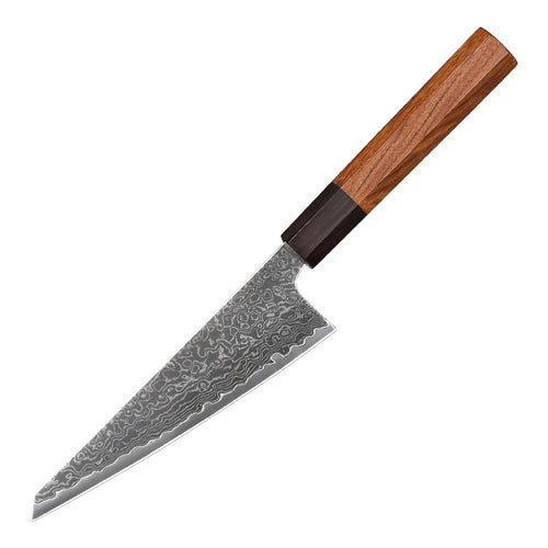 6 Inch Utility Knife Japanese 67 Layers Damascus Chef Knife Kitchen Estaurant Super Sharp Carbon Steel Fruit & Vegetable Tools
