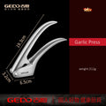 Ultra Thick Pure 304 Stainless Steel Kitchen Garlic Press LFGB Certificated Garlic Masher Durable Ginger Grinder for Barbecue