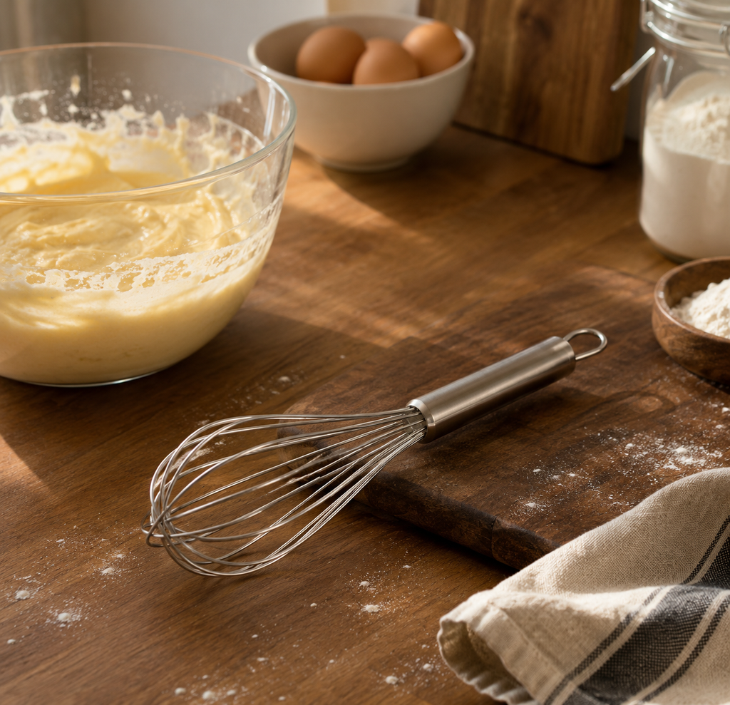 Stainless Steel Whisk Set – Balloon Egg Whisk, Kitchen Whisk, Baking Whisk, Mixing Whisk, Egg Beater, Milk Frothing Whisk, Cooking Utensils, Nonstick Kitchen Tools – Wholesale