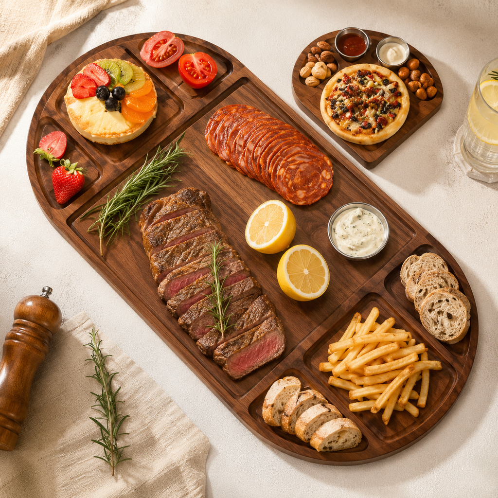 Wholesale Wooden Cutting Board, Steak Serving Board, Cheese Board, Wooden Chopping Board, Bread Cutting Board, Magnetic Cutting Board, Vegetable Cutting Board, Fruit Cutting Board, Meat Cutting Board, Kitchen Serving Tray