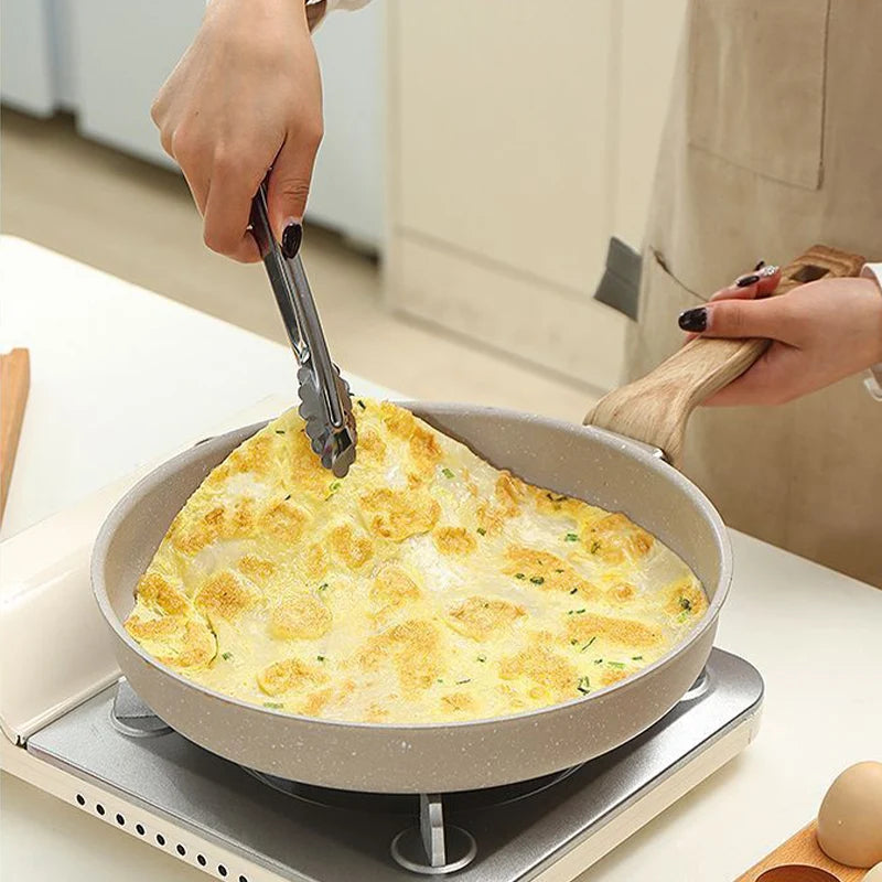 Non-Stick Wok Frying Pan Home Steak Skillet Pancake Induction Gas Stove Special Saucepan Kitchen Cookware Ceramic Nonstick Pot