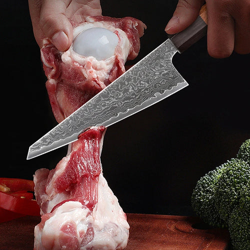 6 Inch Utility Knife Japanese 67 Layers Damascus Chef Knife Kitchen Estaurant Super Sharp Carbon Steel Fruit & Vegetable Tools